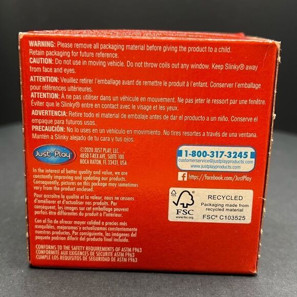 New! Kids Classic Original Slinky Toy Metal Made in the USA! - Picture 4 of 5